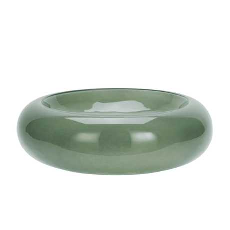 Madam Stoltz – Glasskål Grøn Ø33 cm