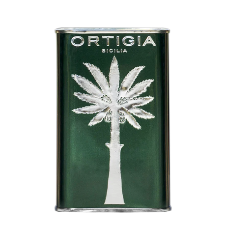 Ekstra Jomfru Olivenolie økologisk fra Sicilien, 250 ml i grøn metalflaske
