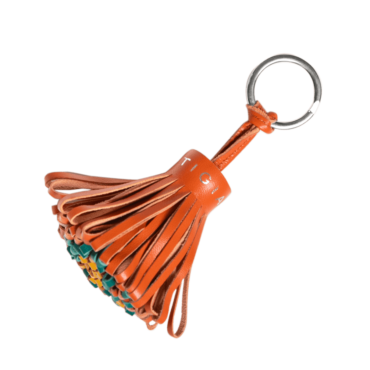 ORTIGIA - POMPOM KEYRING - NEROLI TRICOLORE