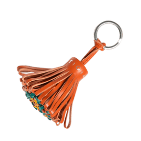 ORTIGIA - POMPOM KEYRING - NEROLI TRICOLORE