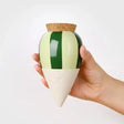 Pepin Olla Selvvandingskrukke – Rayé Vert et Vert (stribet grøn)